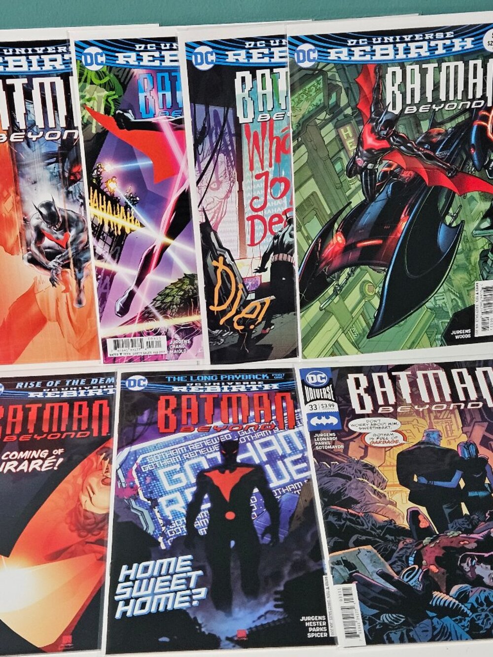 Batman Beyond Lot of 7 #2-6, 14, 33 DC Comics 2016 DC Universe Rebirth C-053